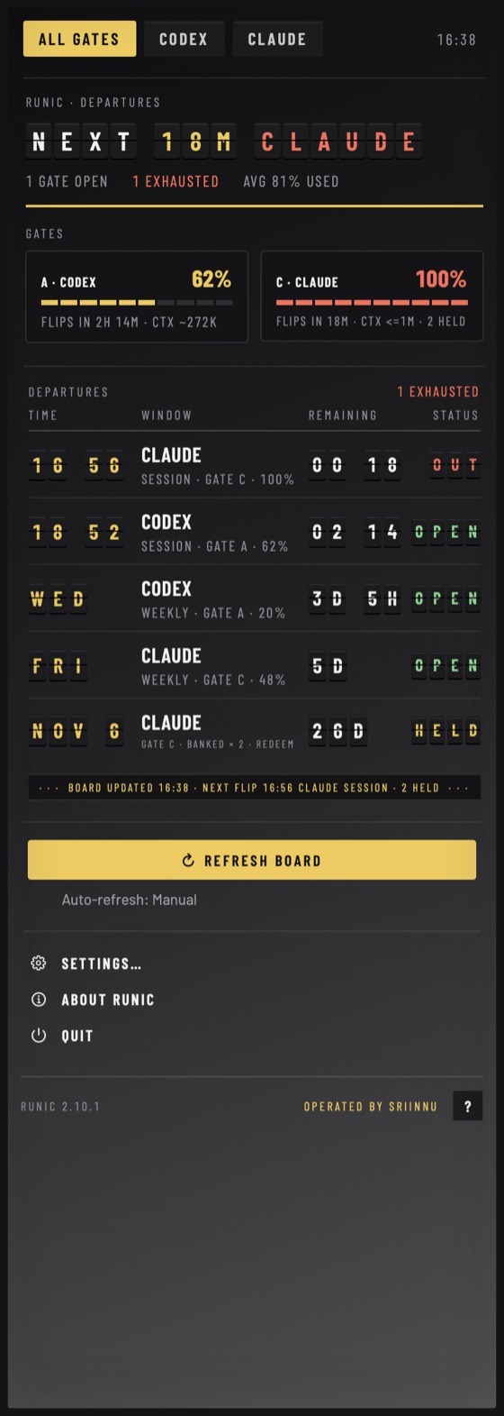 Departures skin